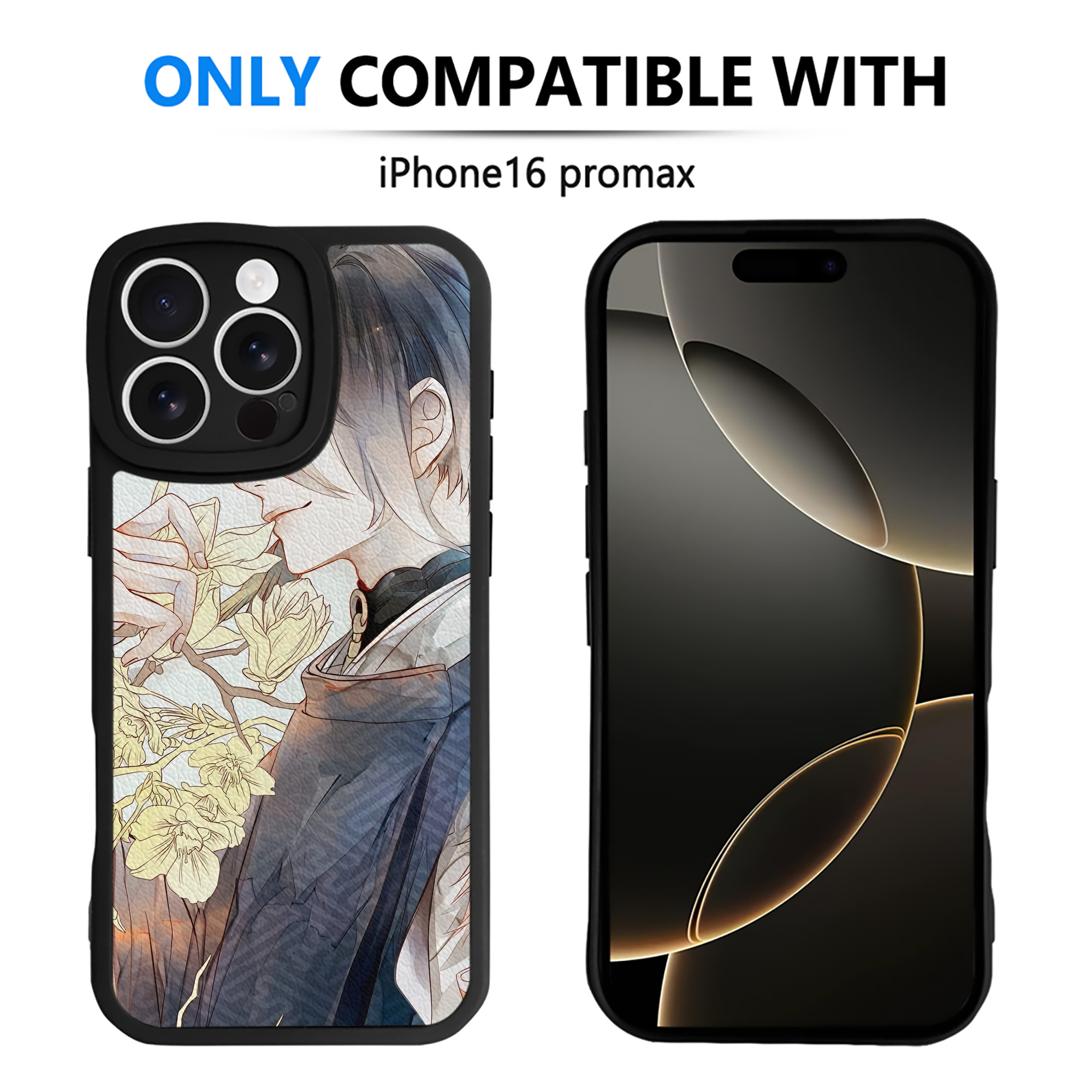（画像用） 刀剣乱舞 Touken Ranbu 【iPhone 16シリーズ対応】シリコンスマホケース（レザー調） 材質：シリコン